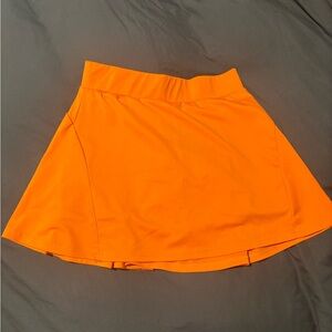 Vibrant Orange Women's Skirt